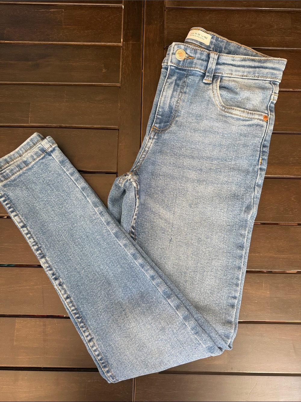 Zara Light Wash Men's Skinny Jeans